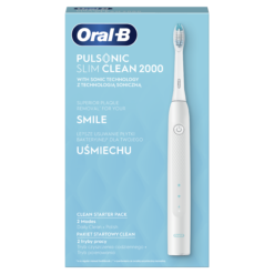 Oral-B Pulsonic SLIM Clean 2000 White Regular (VALGE) Sonic sähköhammasharja – Kuva 3