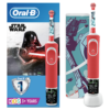 Oral-B Vitality 100 STAR WARS sähköhammasharja (2 kiirust, lastele al. 3.a) + Reisikarp