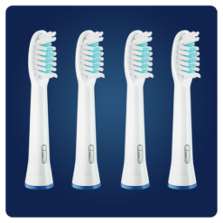 Oral-B PULSONIC Clean pehmed hambaharja otsikud - Sensitive (SR32-4 , 4tk) – Kuva 3