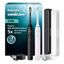 Philips Sonicare 3100 -sähköhammasharja (HX4072/42) MUSTA + VAALEANPUNAINEN