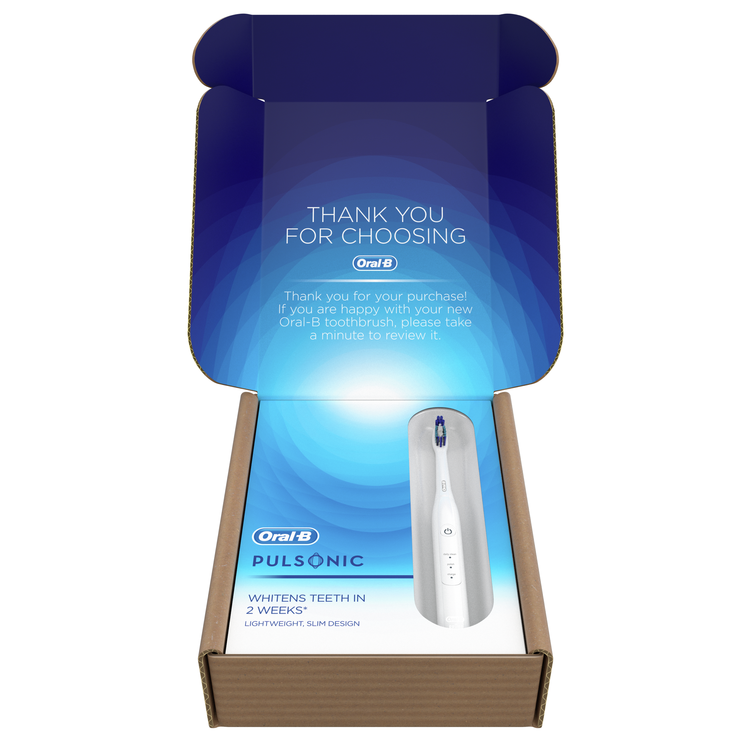 Oral-B Pulsonic SLIM Clean 2200 White (VALGE) Sonic sähköhammasharja – Kuva 5