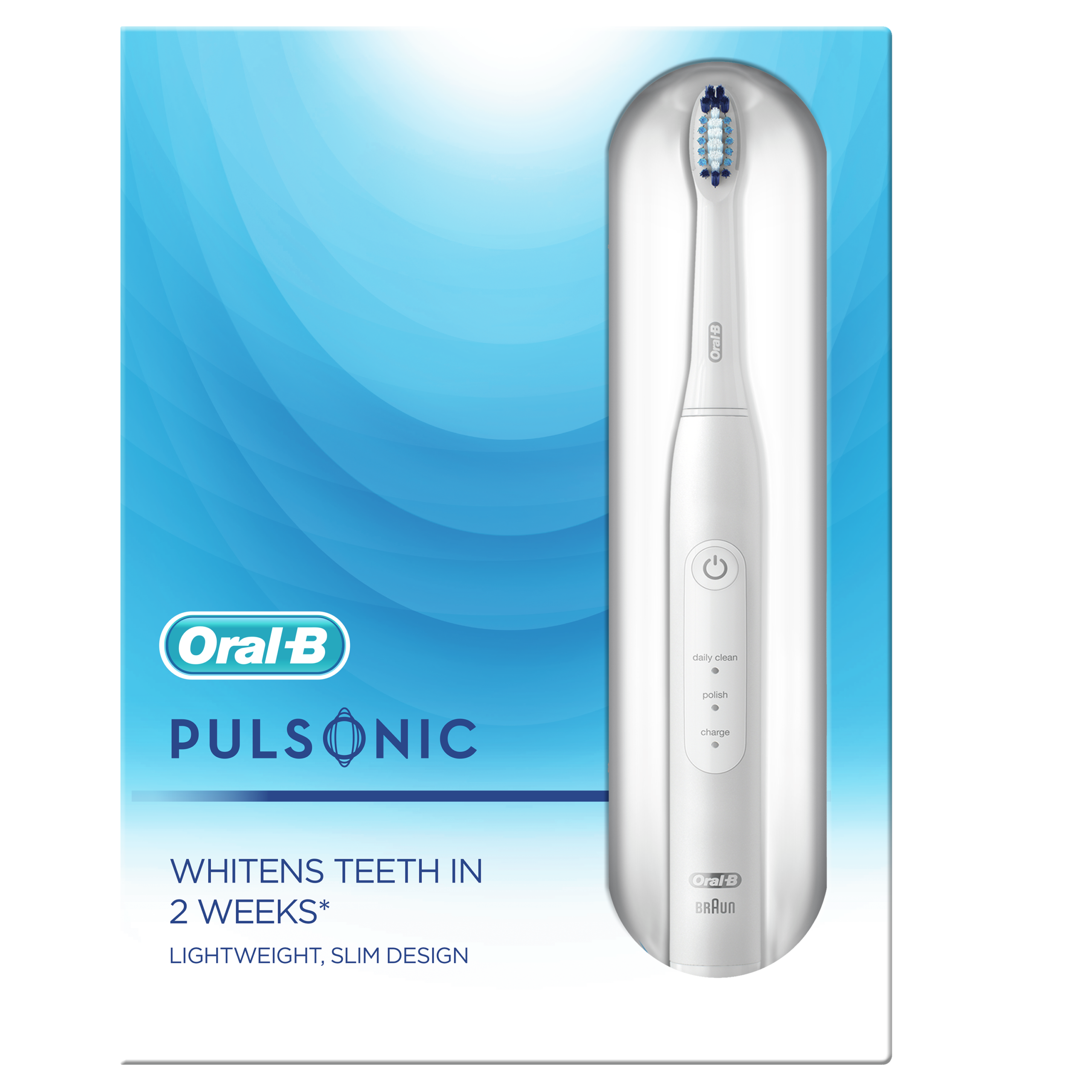 Oral-B Pulsonic SLIM Clean 2200 White (VALGE) Sonic sähköhammasharja – Kuva 4