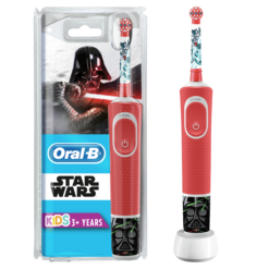 Oral-B Vitality 100 STAR WARS taimeriga sähköhammasharja lastele (2 kiirust, lastele al. 3.a)