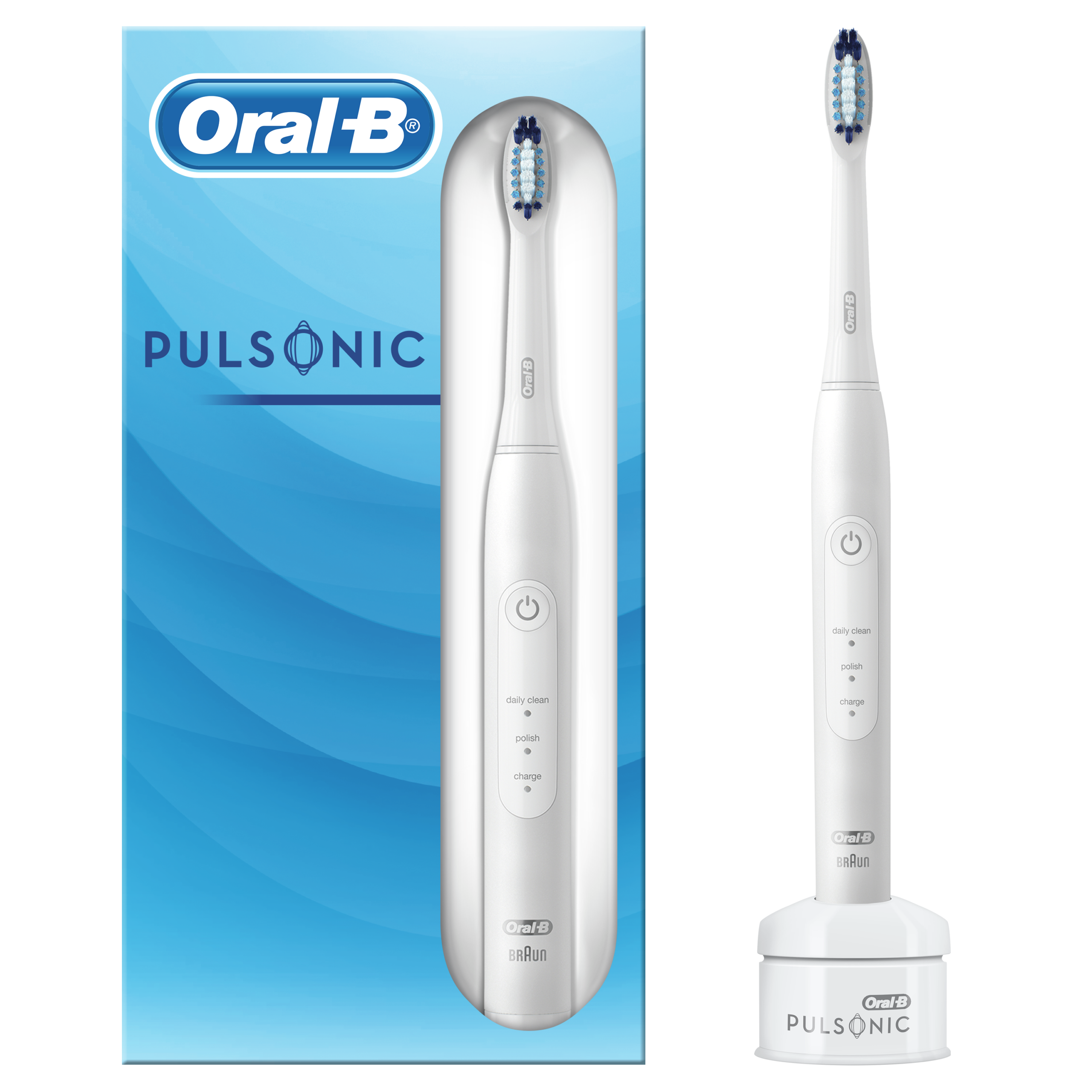 Oral-B Pulsonic SLIM Clean 2200 White (VALGE) Sonic sähköhammasharja
