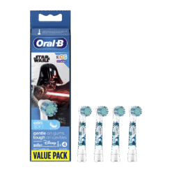 Oral-B Vitality Kids 3+ "STAR WARS" laste ülipehmed hambaharja otsikud (EB10, 4tk)