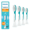 Philips Sonicare For KIDS (7+) -vaihtopäät lapsille, Standard (pehmeät), HX6044/90 (4 kpl)