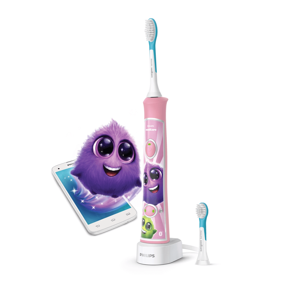 Philips Sonicare FOR KIDS sähköhammasharja lastele ROOSA (al. 3a) HX6352/42 – Kuva 2