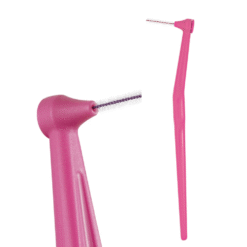 TePe ANGLE 0,4 mm hambavaheharjad ROOSA (0 suurus, 6 tk pakis - pika pidemega interdentaalhari) – Kuva 3