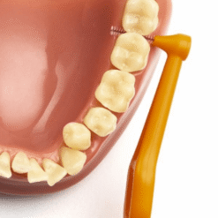 TePe ANGLE 0,45 mm hambavaheharjad ORANŽ (1 suurus, 6 tk pakis - pika pidemega interdentaalhari) – Kuva 3