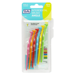 TePe ANGLE Mixed Pack hambavaheharjad KOMBO (6 eri suurust, 6 tk pakis - pika pidemega interdentaalhari)