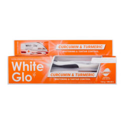 White Glo Curcumin & Turmeric valgendav hambapasta hambakivi ja -katu vastu 100ml – Kuva 3
