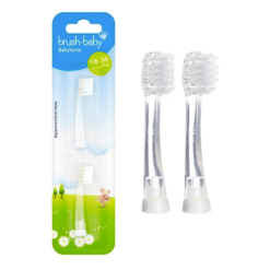 Brush-Baby Baby Sonic väikelaste elektrilise hambaharja vahetusotsik 18-36 kuud (2tk)