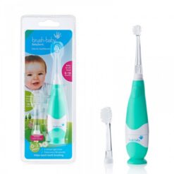 Brush-Baby BabySonic -sähköhammasharja pikkulapsille, VIHREÄ (alle 3-vuotiaille)