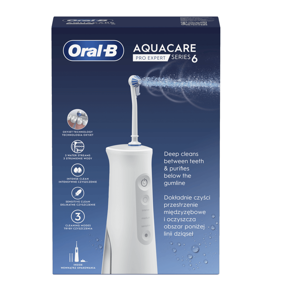 Oral-B AquaCare 6 PRO EXPERT Oxyjet irrigaator hambavahepuhastaja – Kuva 3