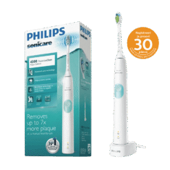 Philips Sonicare ProtectiveClean 4300 seeria VALGE (HX6807/24) 2 intensiivsust ja surveandur
