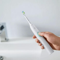 Philips Sonicare ProtectiveClean 4300 seeria VALGE (HX6807/24) 2 intensiivsust ja surveandur – Kuva 4