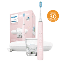 Philips Sonicare DiamondClean 9000 PINK sähköhammasharja (HX9911), 4 harjaustilaa, 3 tehotasoa, paineanturi ja sovellus