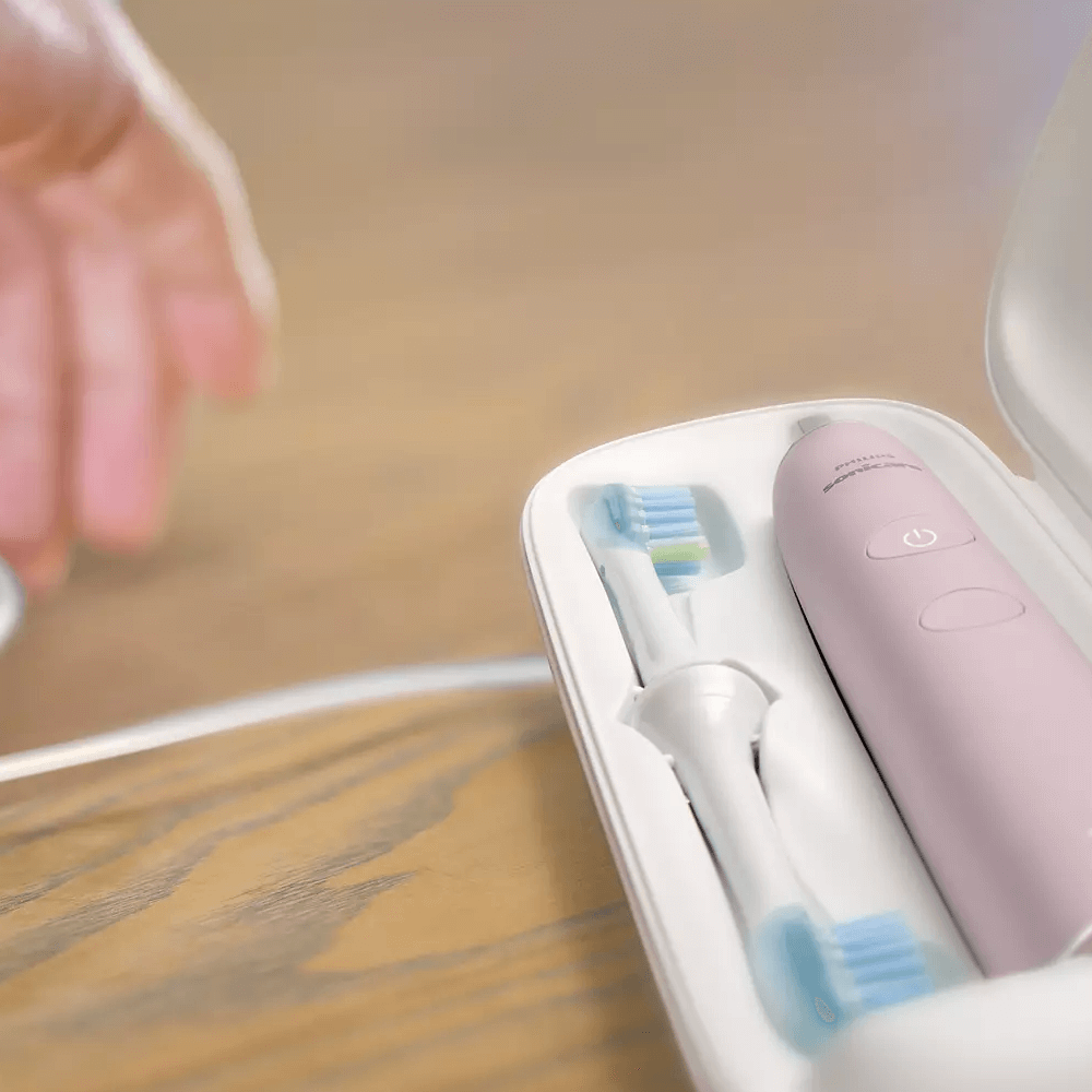Philips Sonicare DiamondClean 9000 PINK sähköhammasharja (HX9911) 4 režiimi, 3 intensiivsuse, surveanduri ja äpiga – Kuva 6
