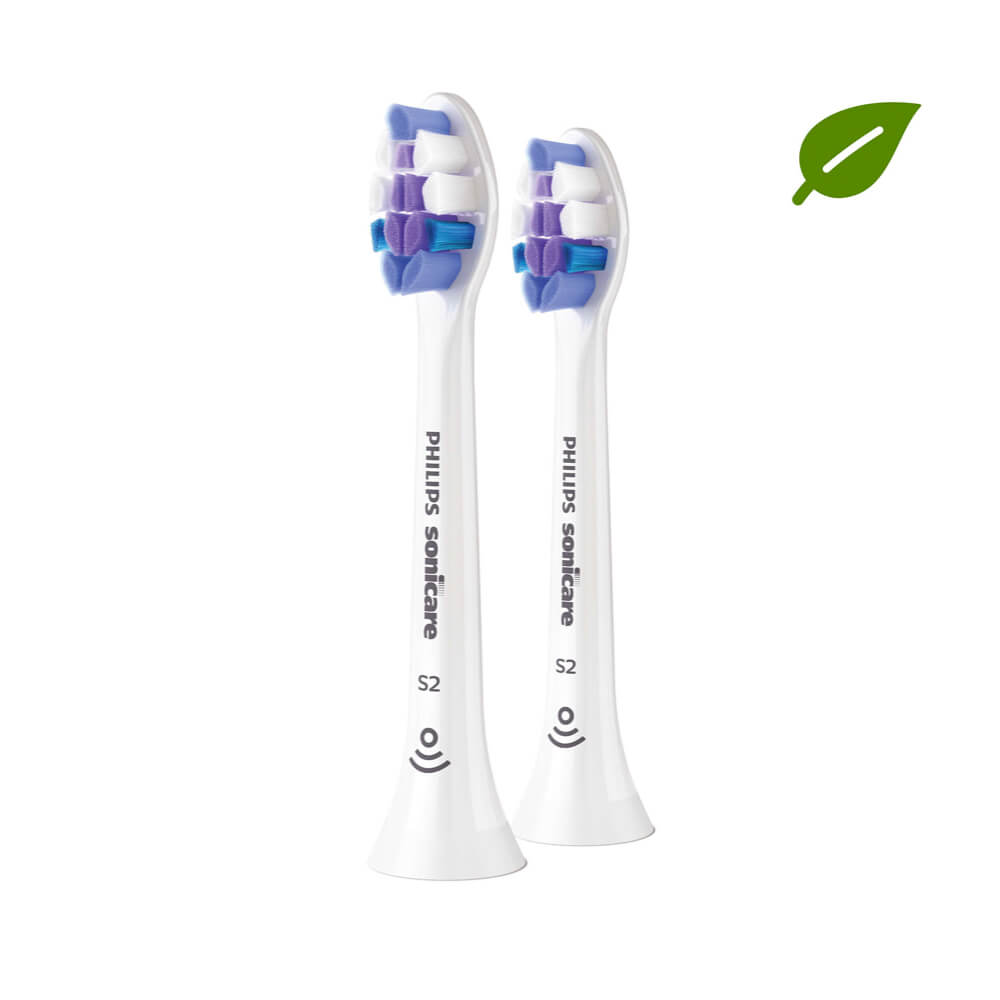 Philips Sonicare S2 Sensitive (Ultra Soft) ülipehmed hambaharja otsikud HX6052/87 (2tk) – Kuva 2