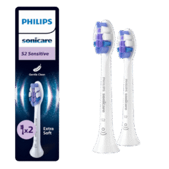 Philips Sonicare S2 Sensitive (Ultra Soft) -erittäinpehmeät harjaspäät HX6052/87 (2 kpl)