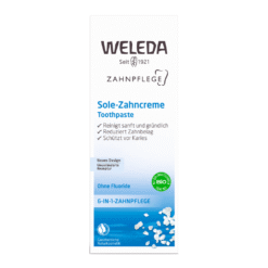 WELEDA Sole hambapasta meresoolaga 75ML (fluoriidivaba, niisutav ja efektiivne) – Kuva 3