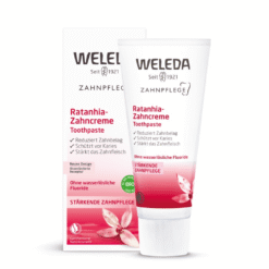 WELEDA Ratania-hammastahna, sisältää ratanianjuuriuutetta, 75 ml (herkille hampaille)
