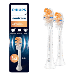 Philips Sonicare A3 Premium All-in-One (Soft) -pehmeät harjaspäät HX9092/87 (VALKOINEN, 2 kpl)