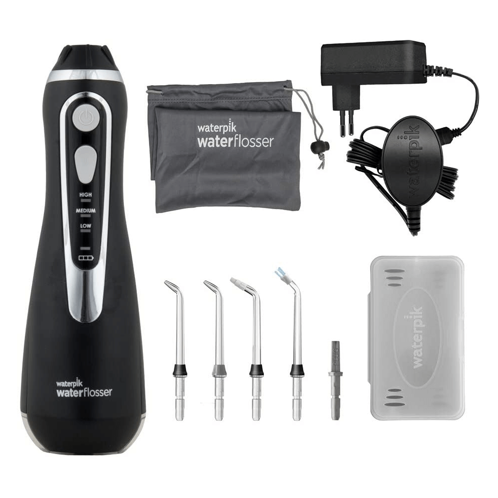 Waterpik WP-562EU Cordless Advanced suu irrigaator hambavahepuhastaja MUST (3 režiimiga) – Kuva 4