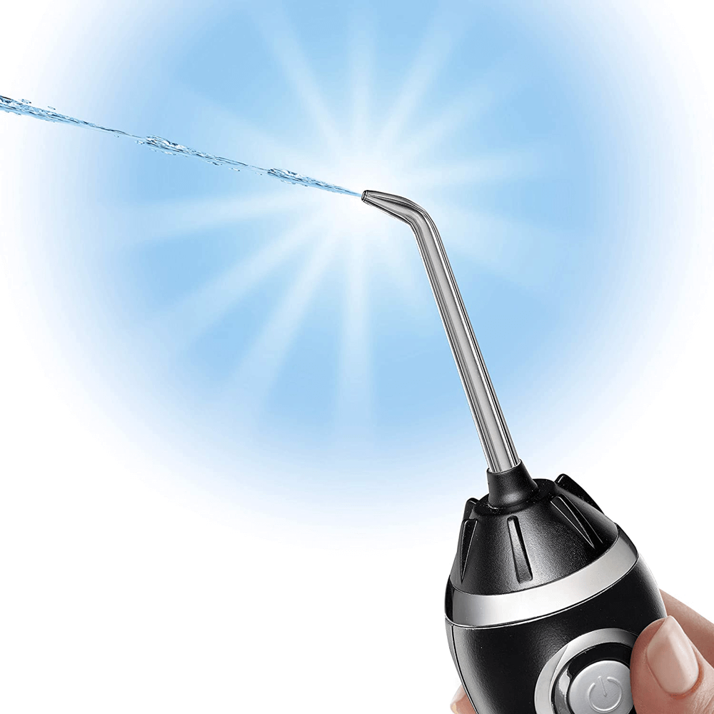 Waterpik WP-562EU Cordless Advanced suu irrigaator hambavahepuhastaja MUST (3 režiimiga) – Kuva 7