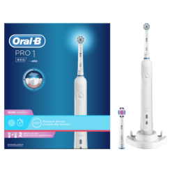 Oral-B PRO1 900 sähköhammasharja surveanduriga (SENSI UltraThin ja 3D White harjapead) – Kuva 5