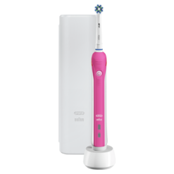 Oral-B PRO2 2500 Pink Edition ROOSA sähköhammasharja surveanduriga (2 režiimi, 1 harjapea) – Kuva 2