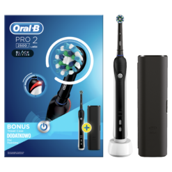 Oral-B PRO2 2500 Black Edition MUST sähköhammasharja surveanduriga (2 režiimi, 1 harjapea) – Kuva 4