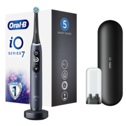 Oral-B iO7 sähköhammasharja Black Onyx (iO-tehnoloogia magnetajamiga)