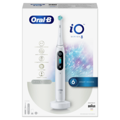 Oral-B iO8 sähköhammasharja White Alabaster (6 režiimi, kiirlaadija) – Kuva 13
