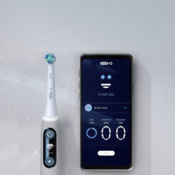 Oral-B iO8 sähköhammasharja White Alabaster (6 režiimi, kiirlaadija) – Kuva 9