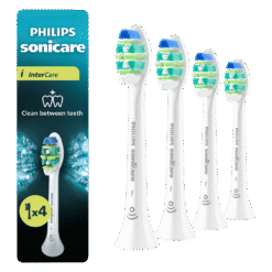 Philips Sonicare i InterCare (Medium) -harjaspäät HX9004/87 (VALKOINEN, 4 kpl)