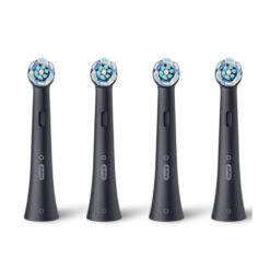 Oral-B iO Ultimate Clean Black keskmise tugevusega hambaharja otsikud MUST (CBF-4, 4tk) – Kuva 2