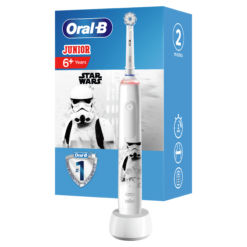 Oral-B PRO3 JUNIOR Star Warsi surveanduriga sähköhammasharja lastele (6-vuotiaasta alkaen)