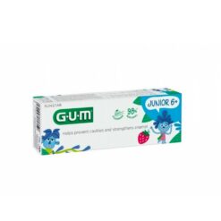 GUM Junior 6+ hambapasta lastele MAASIKA 50ML (lastele alates 6 a.) – Kuva 2