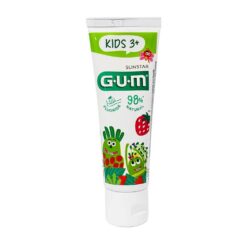 GUM Kids 3+ hambapasta väikelastele MAASIKA 50ML (lastele alates 3 a.) – Kuva 2