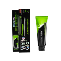 White Glo Total Mouth Detox -valkaiseva aktiivihiilihammastahna 100 ml