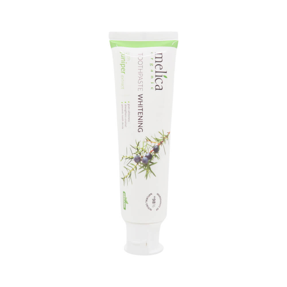 Melica Organic JUNIPER valgendav hambapasta 100ml (kadakaekstraktiga) – Kuva 2