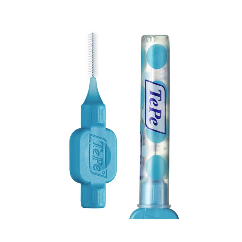 TePe 0,6 mm hambavaheharjad SININE (3 suurus, 8 tk pakis - interdentaalhari) – Kuva 2