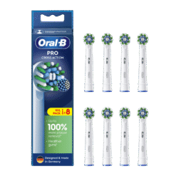 Oral-B CROSS ACTION Pro -vaihtoharjaspäät (EB50-8, 8 kpl)