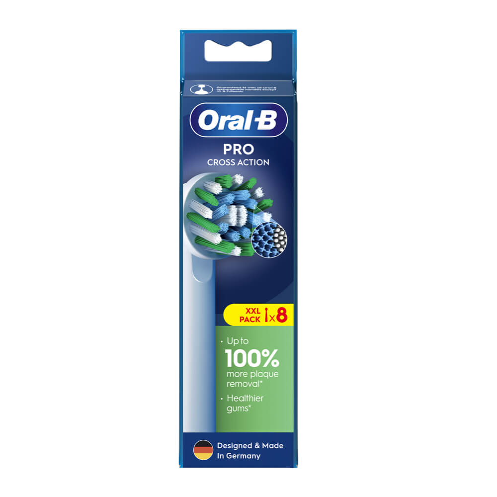 Oral-B CROSS ACTION Pro hambaharja otsikud (EB50-8, 8tk) – Kuva 3