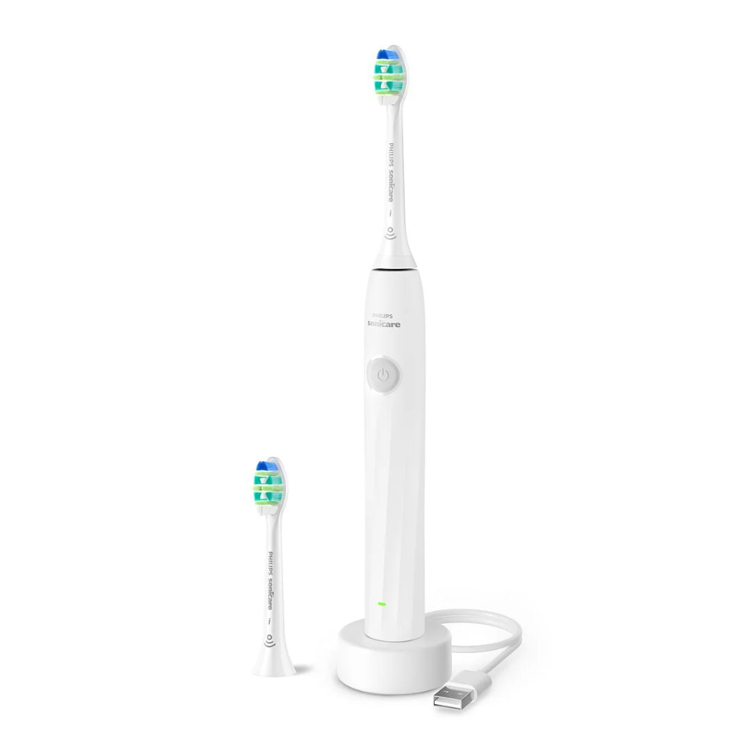 Philips Sonicare 2100 seeria HX4022/01 sähköhammasharja VALGE (1 režiim, 2 otsikut) – Kuva 2