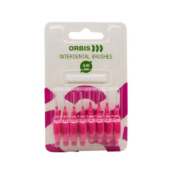 ORBIS 0,4 mm hammasväliharjat PINKKI (8 kpl pakkauksessa, hammasväliharja)
