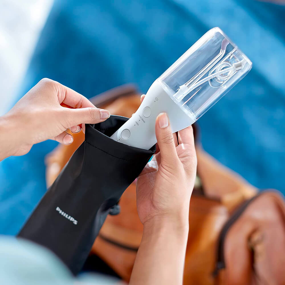 Philips Sonicare Cordless Power Flosser 3000 VALGE (HX3826/31) juhtmevaba veeprits – Kuva 8