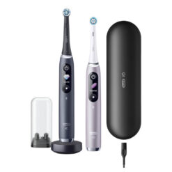 Oral-B iO9 sähköhammasharja Black Onyx / Rose (2 hambaharja, 7 režiimi, kiirlaadija) – Kuva 4