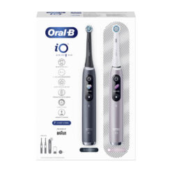 Oral-B iO9 sähköhammasharja Black Onyx / Rose (2 hambaharja, 7 režiimi, kiirlaadija) – Kuva 3